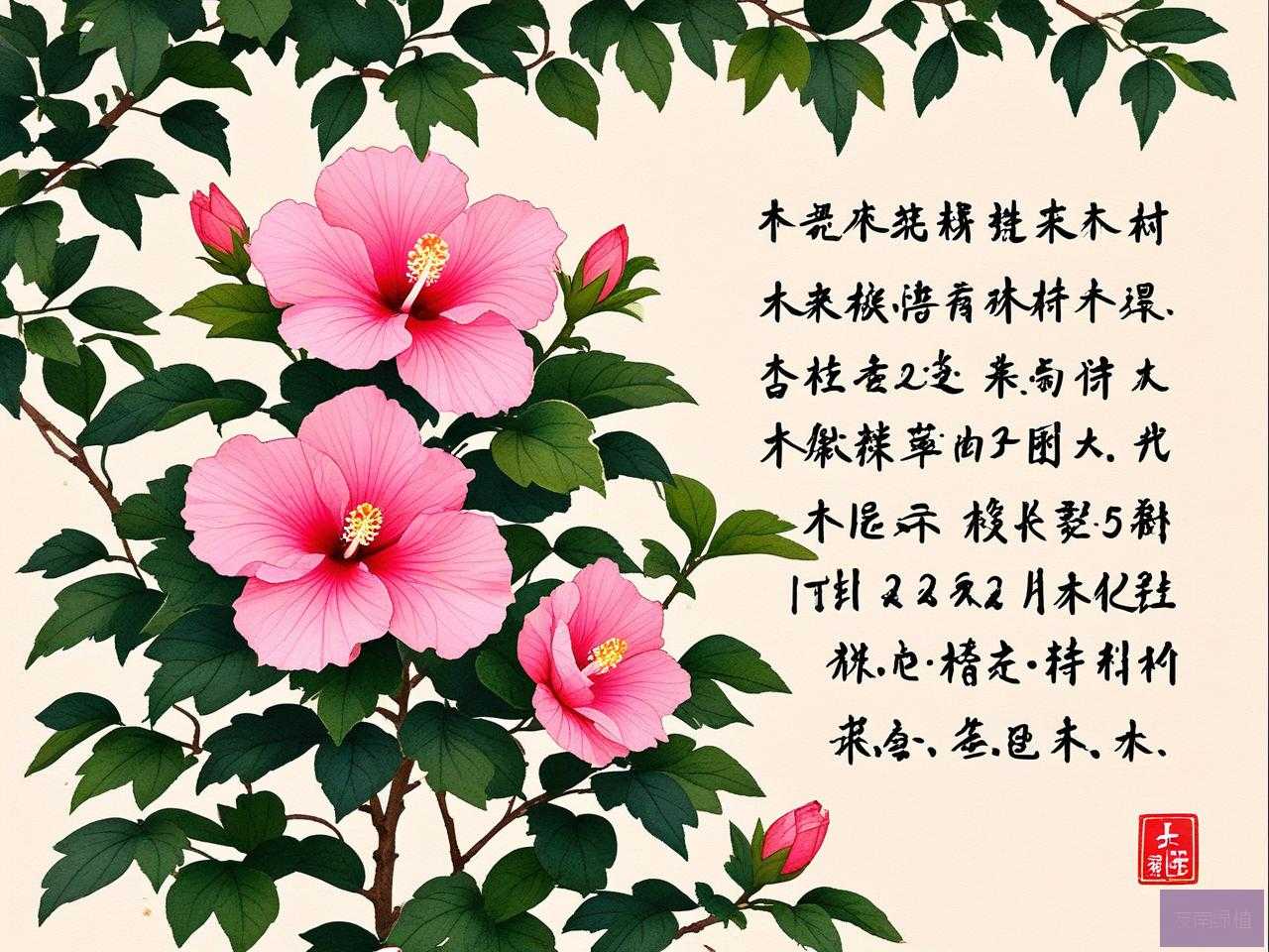2025年木槿花的诗词名句