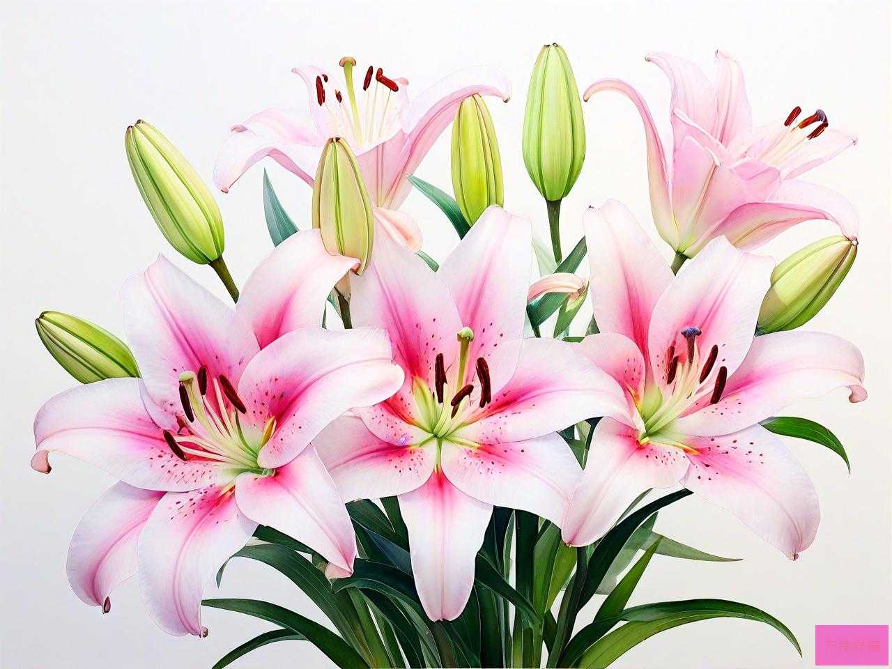 闺蜜送百合花代表什么