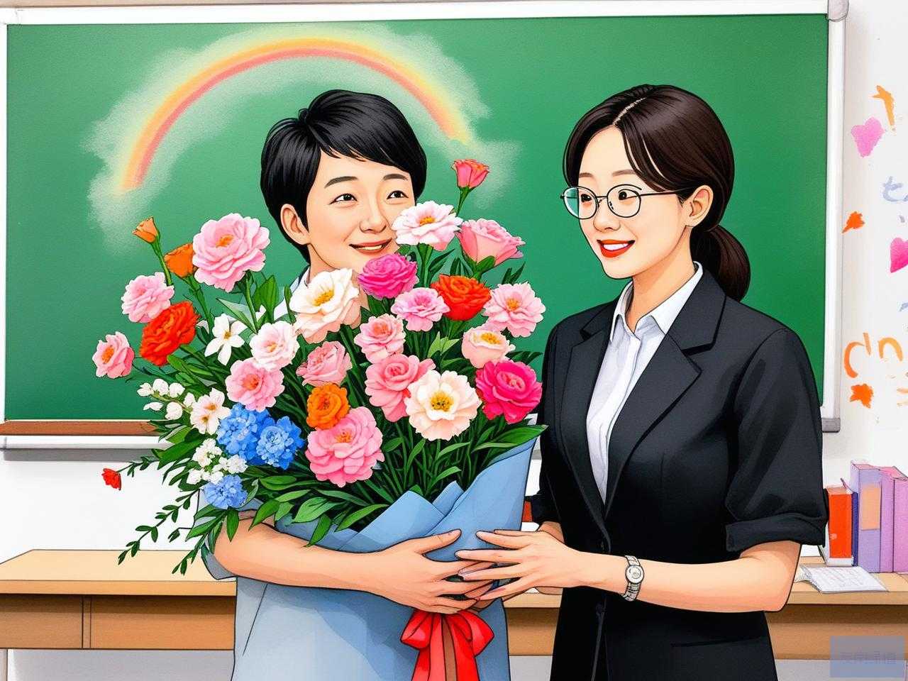 2025年送老师老师什么花