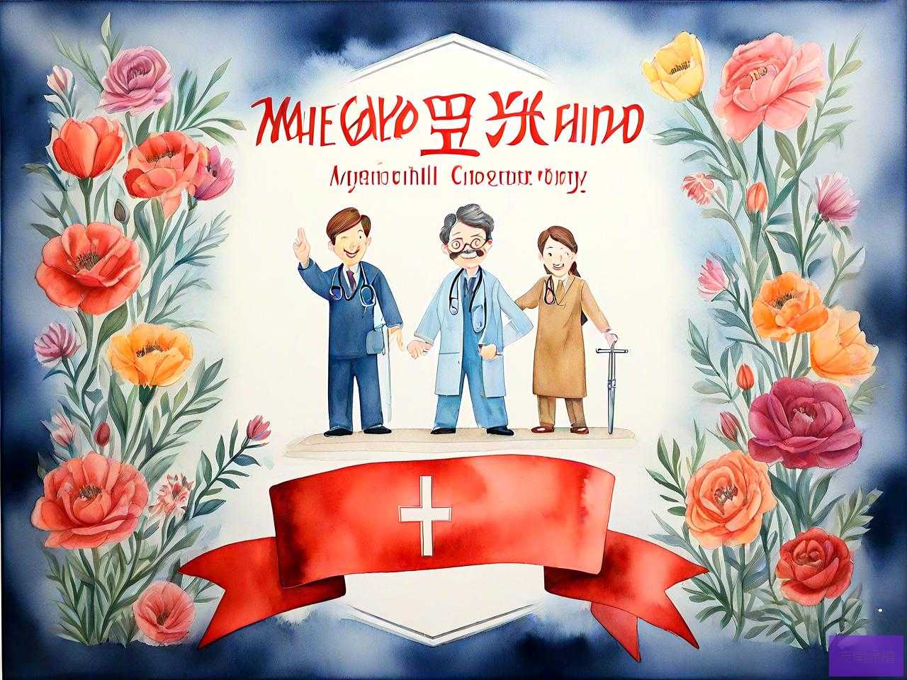 送给医学院老师的锦旗