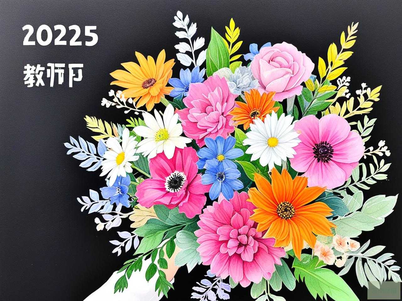2025年教师节送老师的花