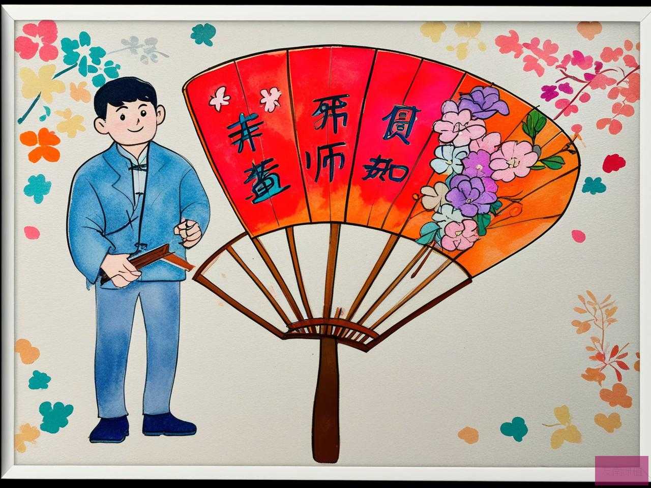 2025年给老师送扇子好吗