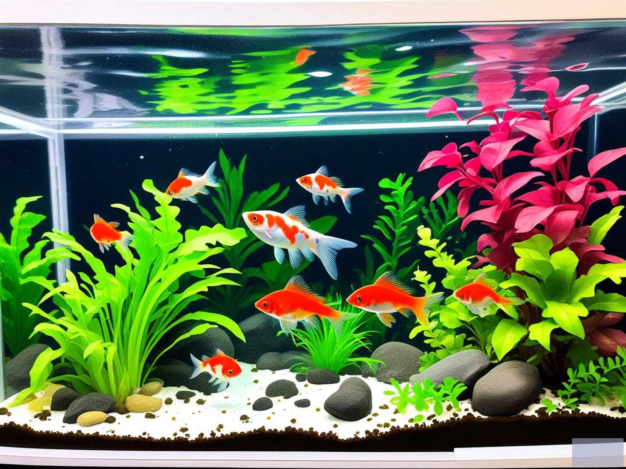 2025年水培植物里养小鱼