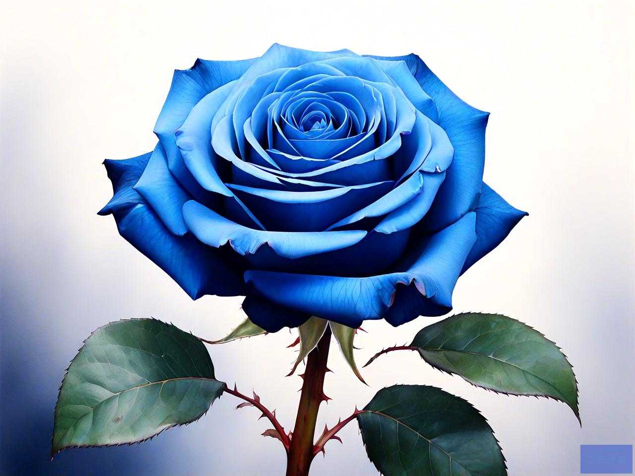 蓝玫瑰花的寓意和花语