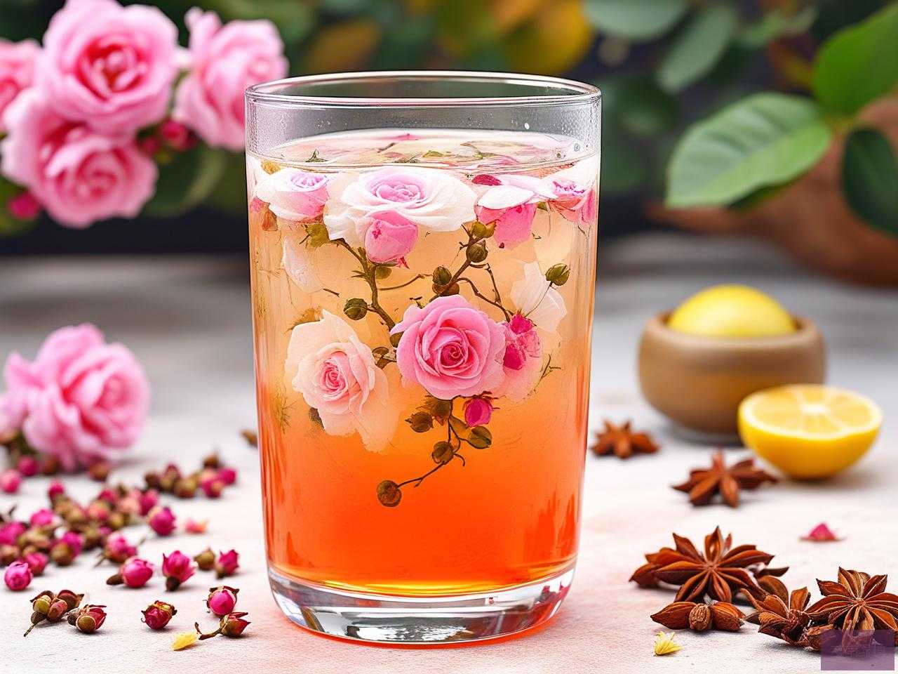 2025年玫瑰柠檬茉莉花茶