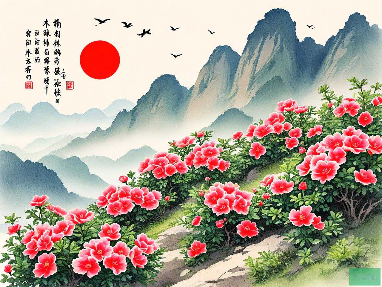 2025年杨万里杜鹃花诗意