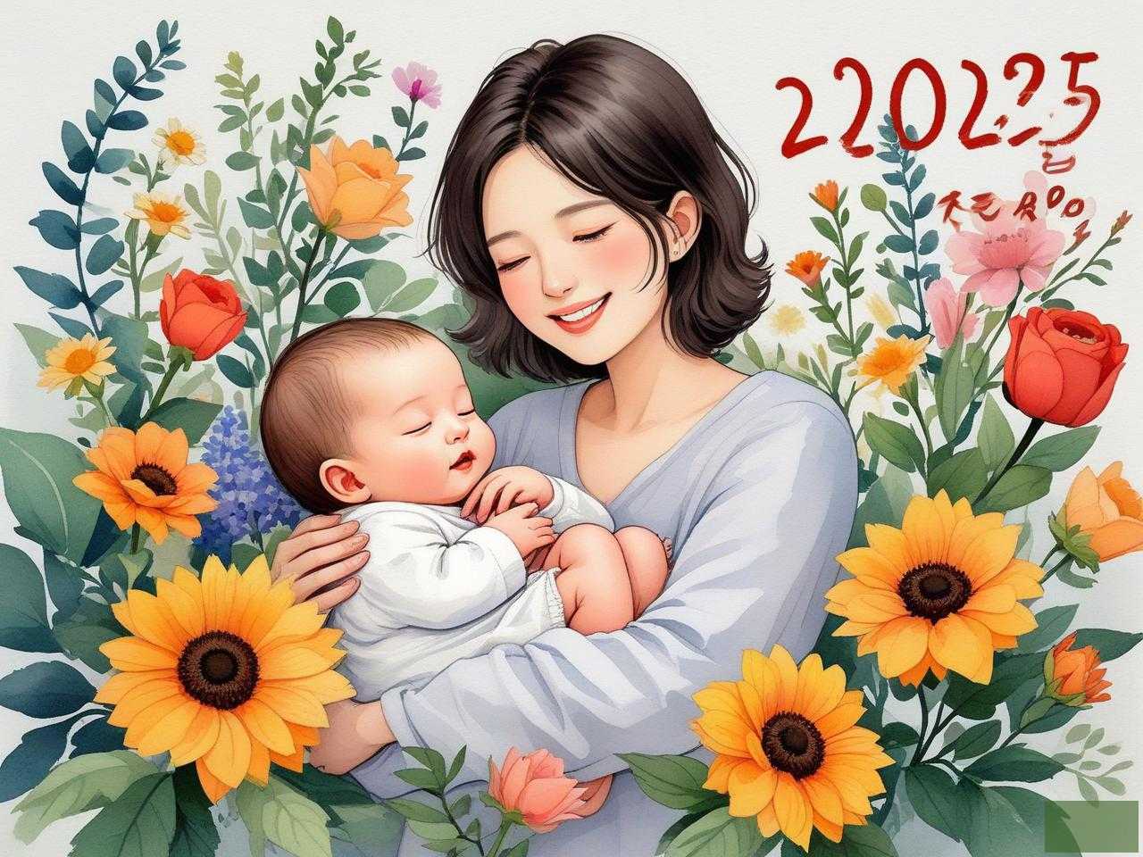 2025年朋友生孩子送鲜花