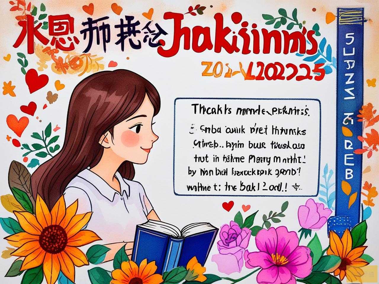 2025年感恩老师的毕业词