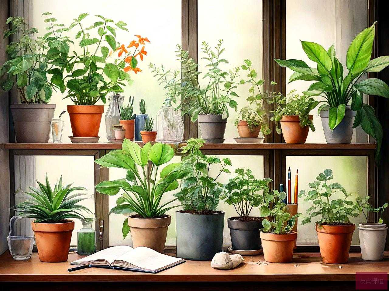 六种植物适合放在书房