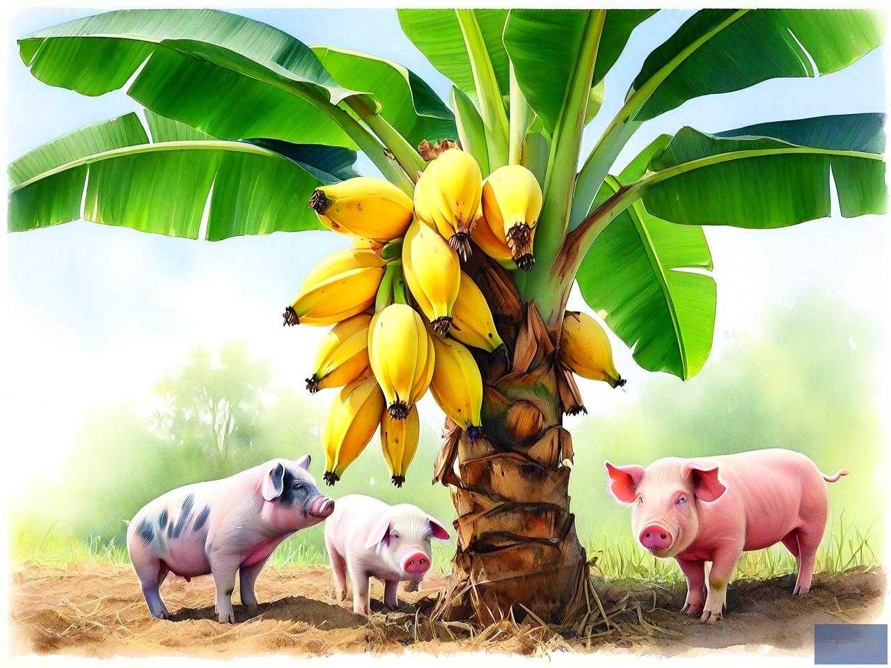 芭蕉树喂猪有什么作用