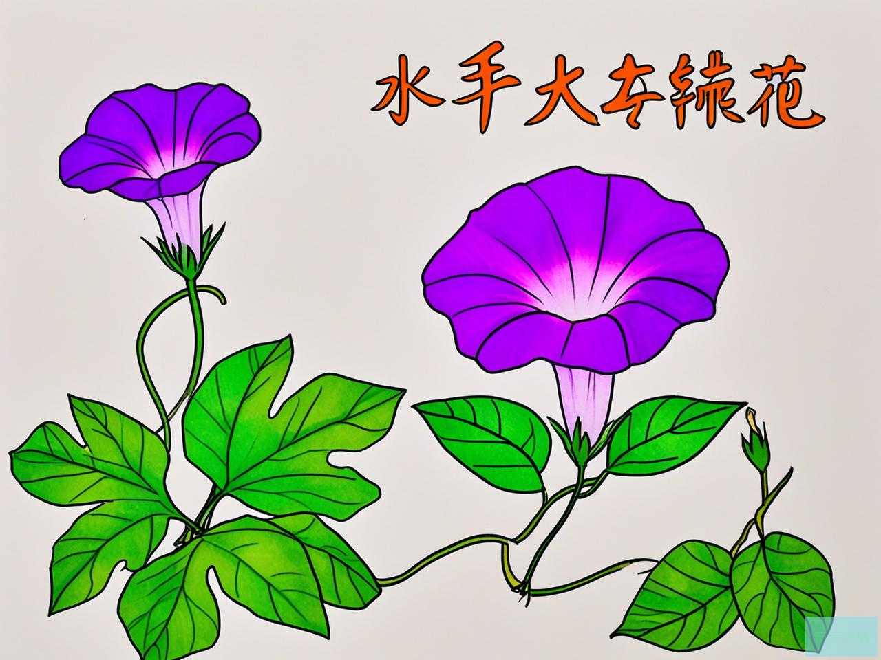 2025年牵牛花作文二年级