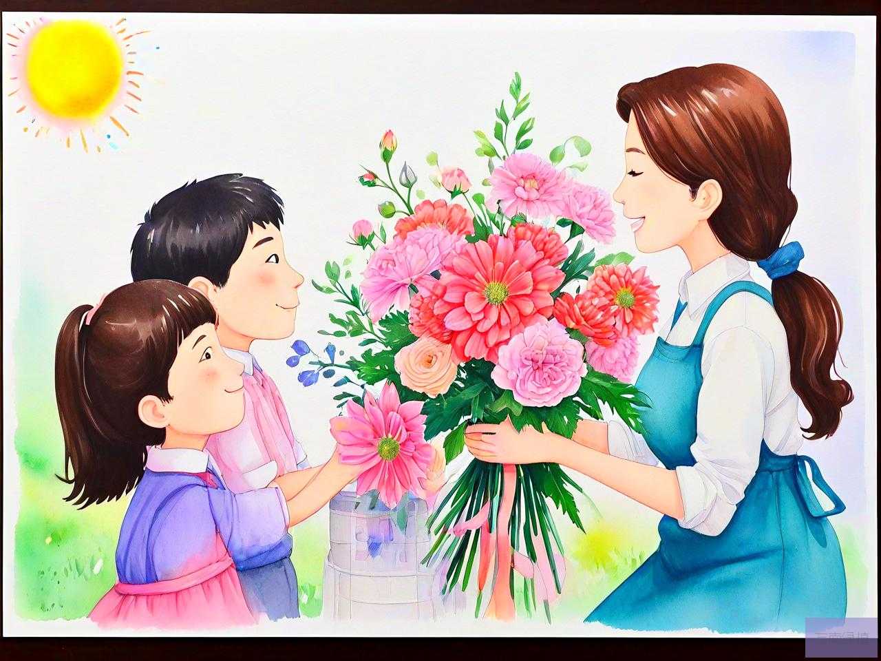 老师给学生送什么花好