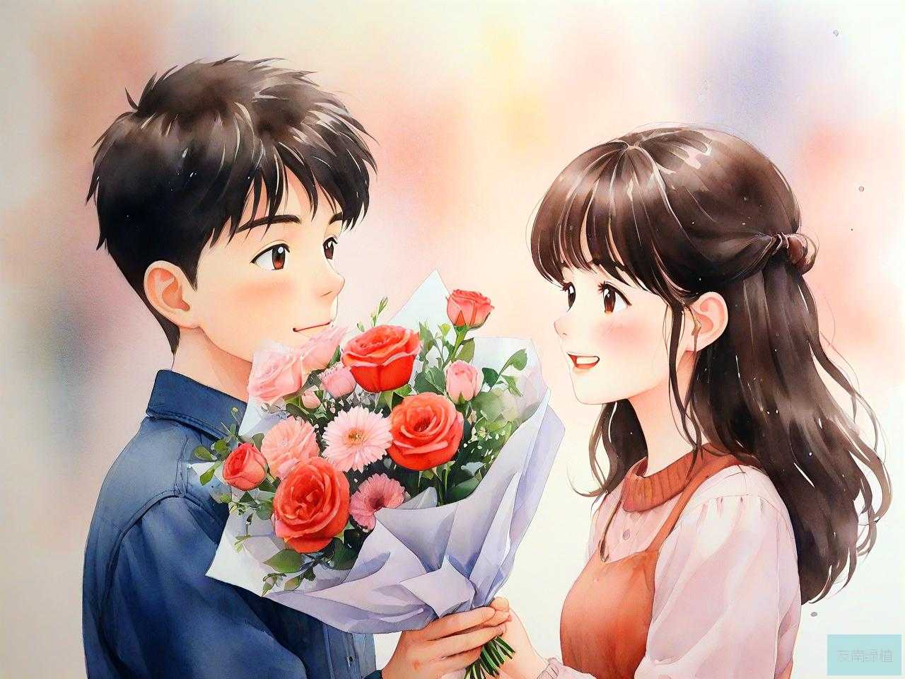 见面送女朋友什么花好