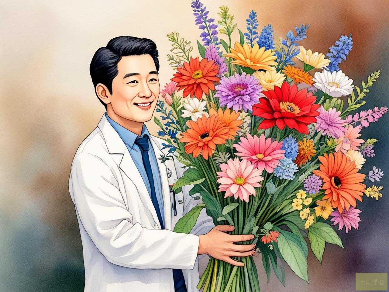 2025年给医生送花合适吗