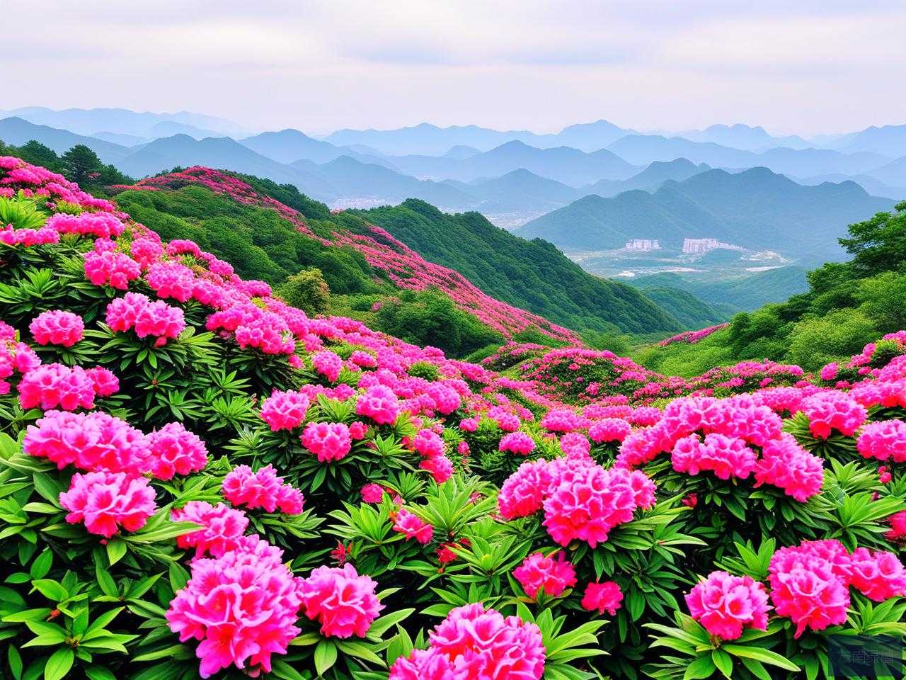 2025年南川金佛山杜鹃花