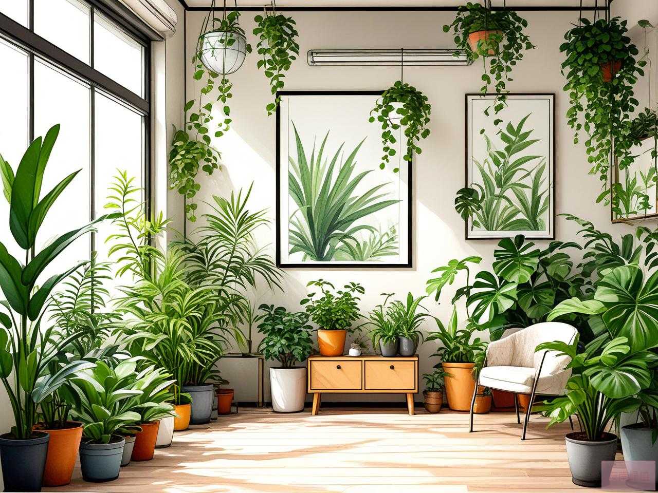 2025年盆栽植物室内绿化