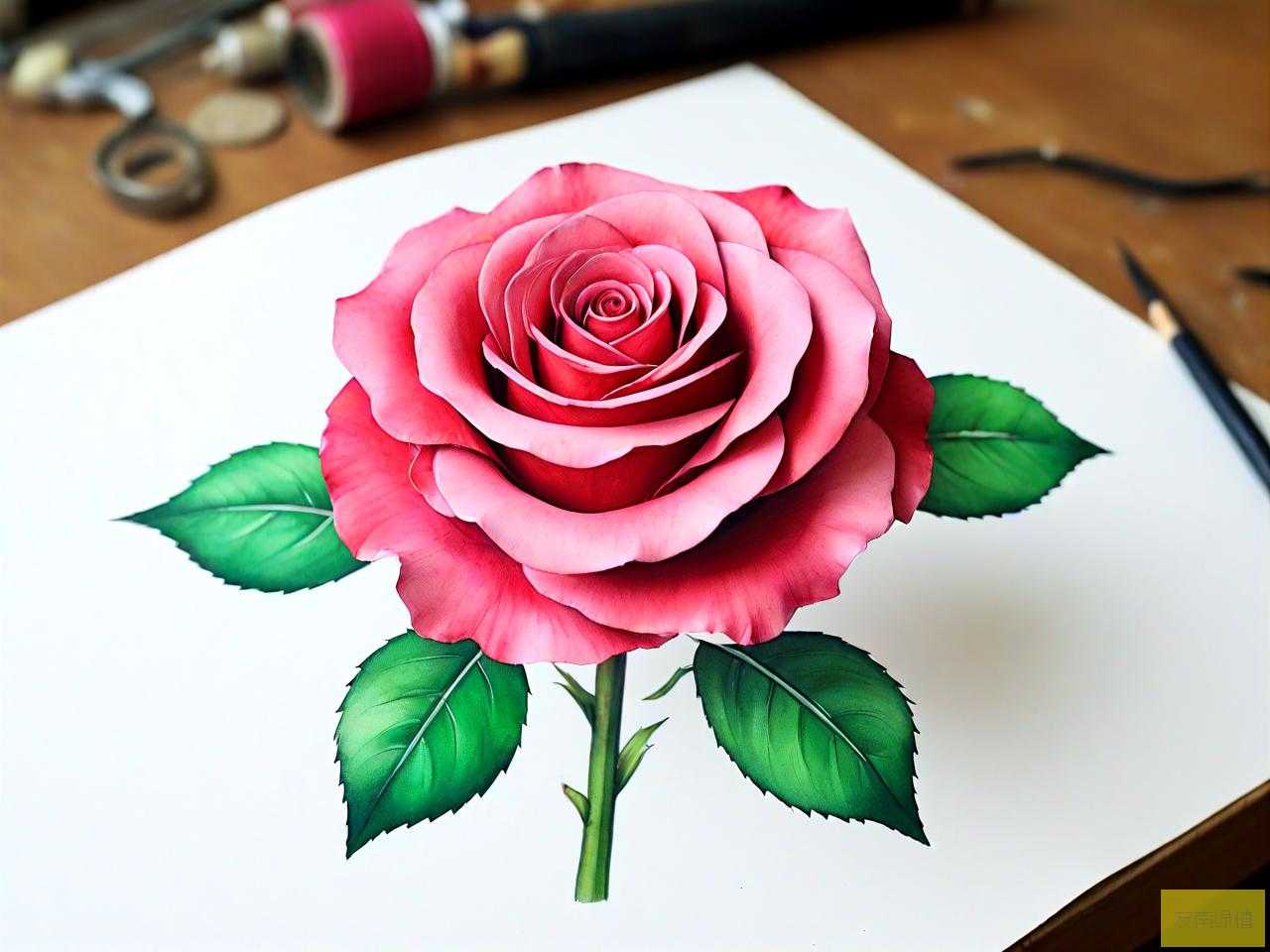 做玫瑰花的方法 手工