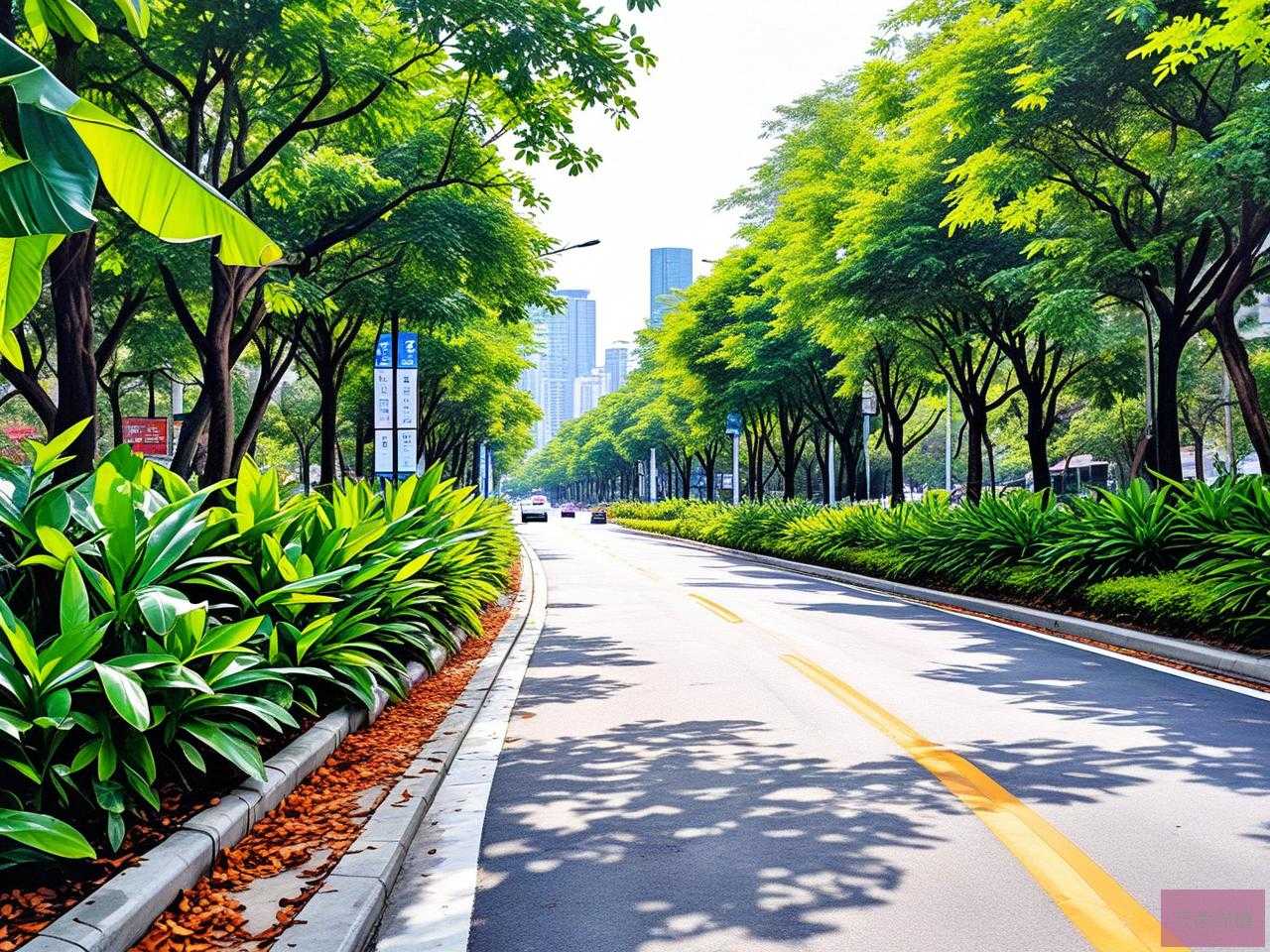 2025年深圳路边大叶植物