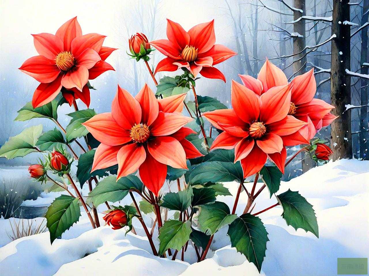 能过冬天的花是什么花