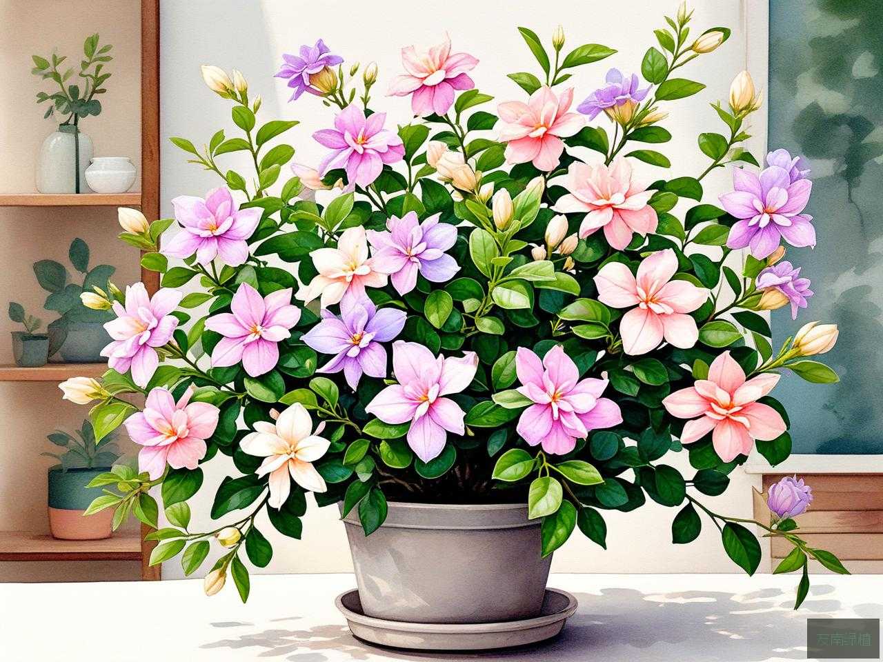 2025年怎样养双色茉莉花