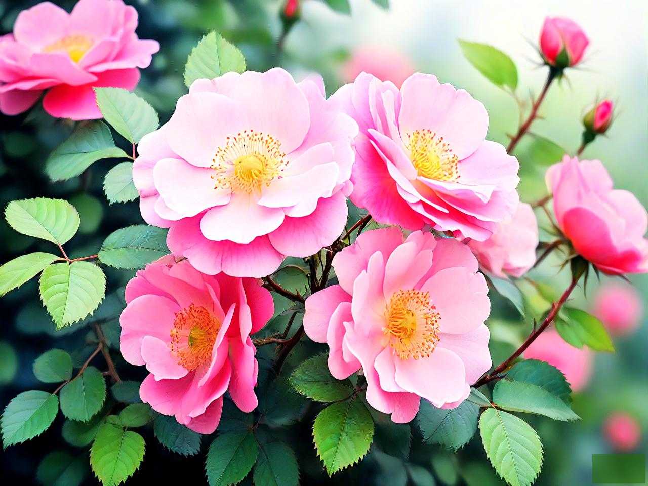 野蔷薇花语及代表意义