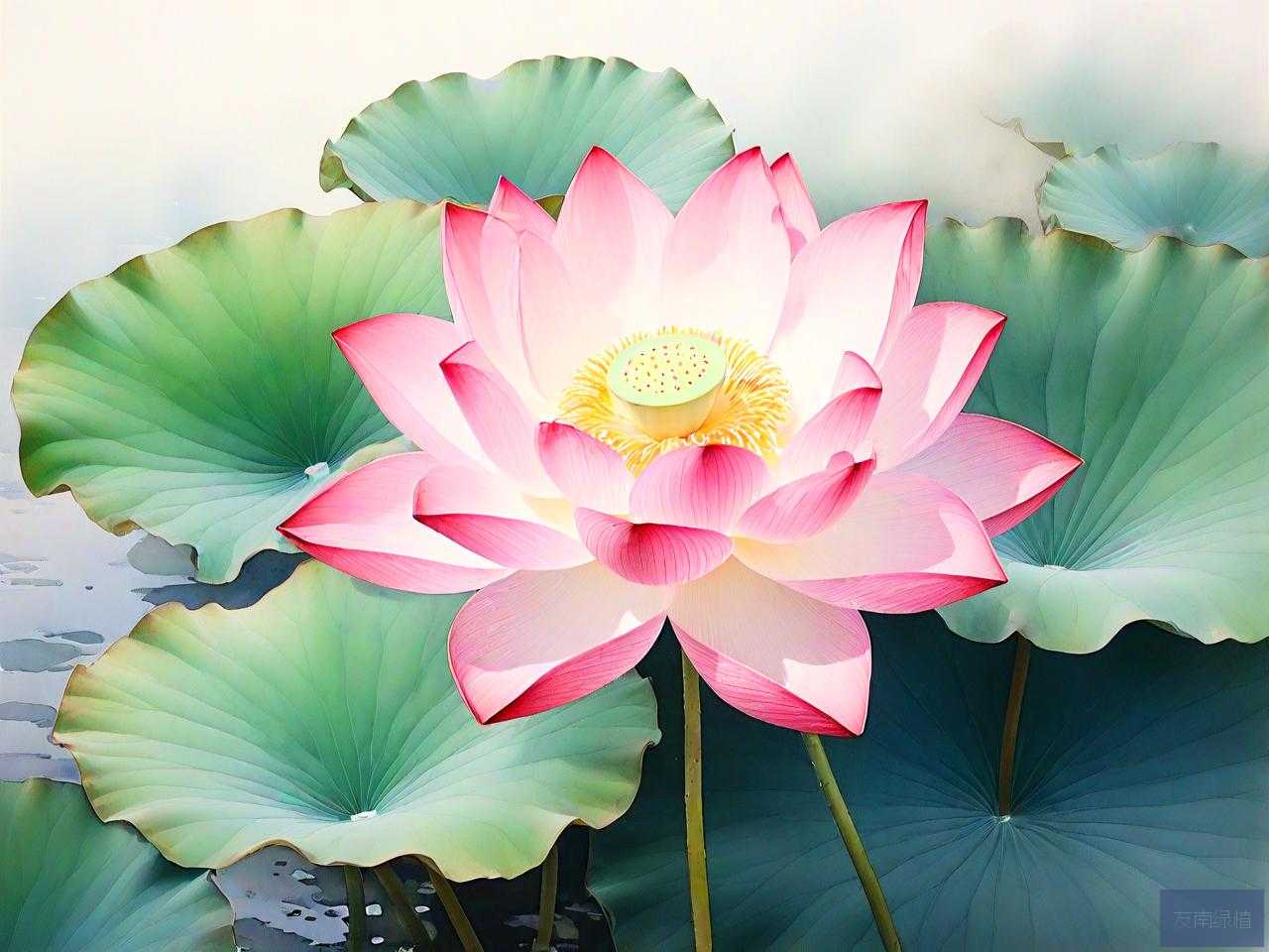 荷花颜色寓意象征意义