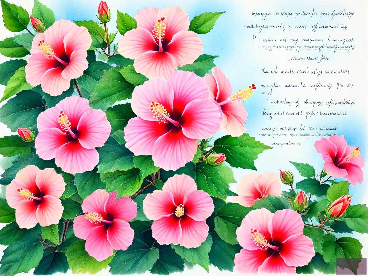 赞美芙蓉花的诗句欣赏