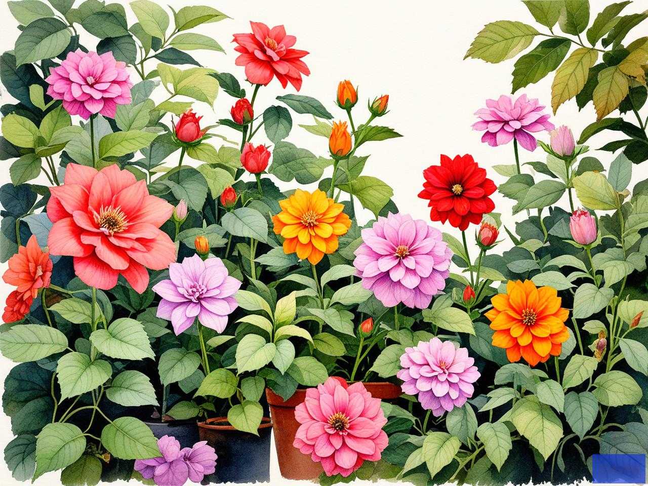 2025年月份开花花卉植物