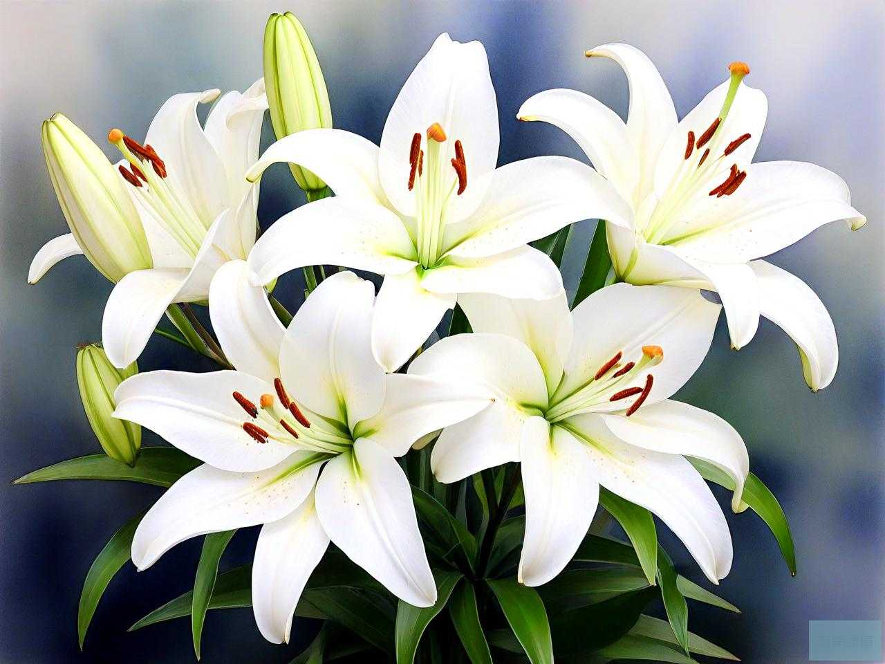 白百合花的寓意及象征