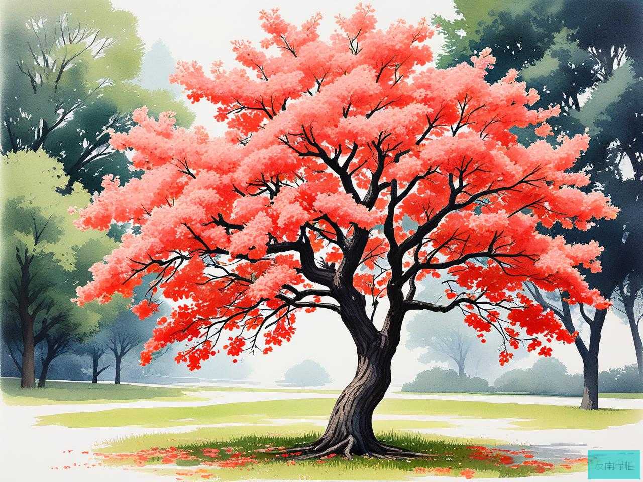 2025年七八月份开花的树