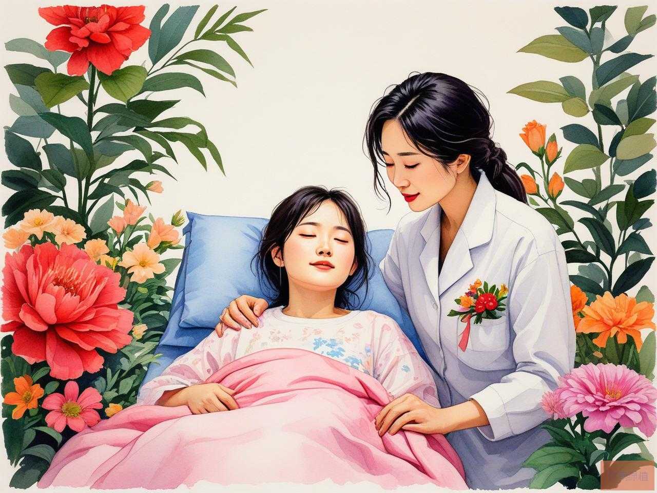 2025年送女病人什么花好