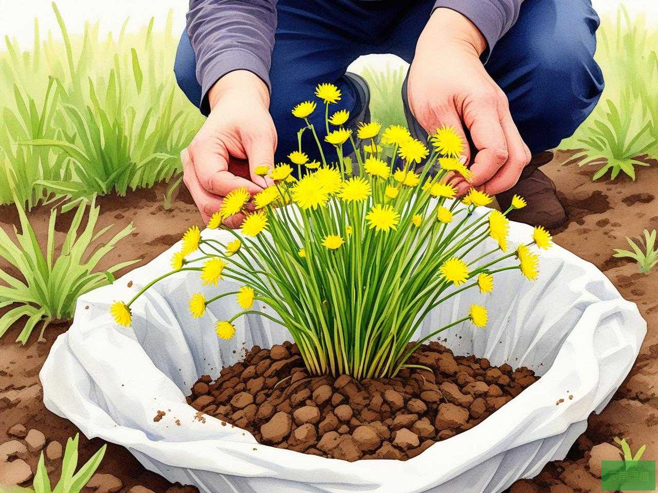 2025年蒲公英根种植方法