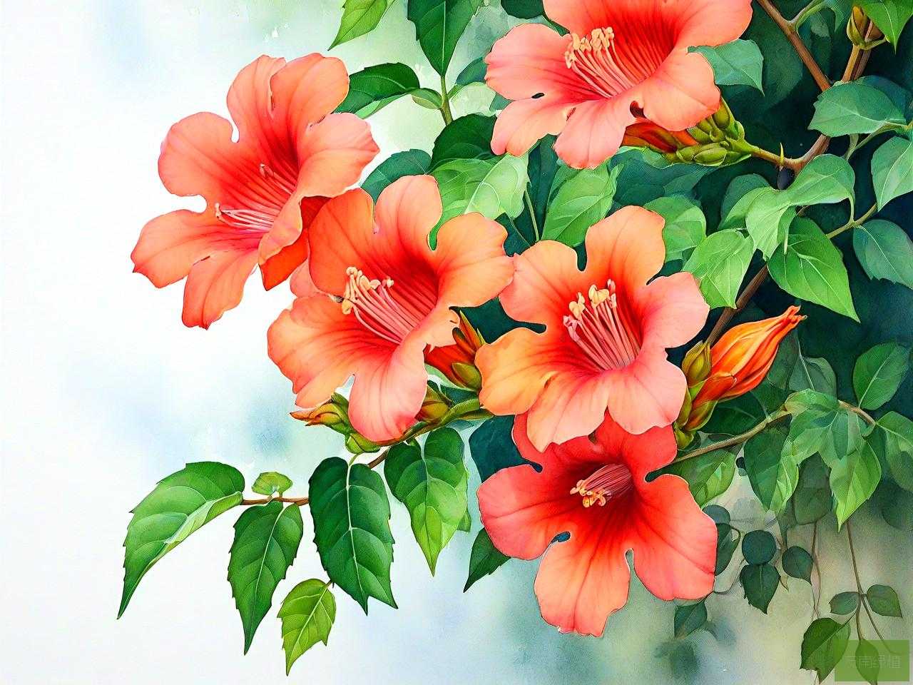 云霄花和凌霄花的区别