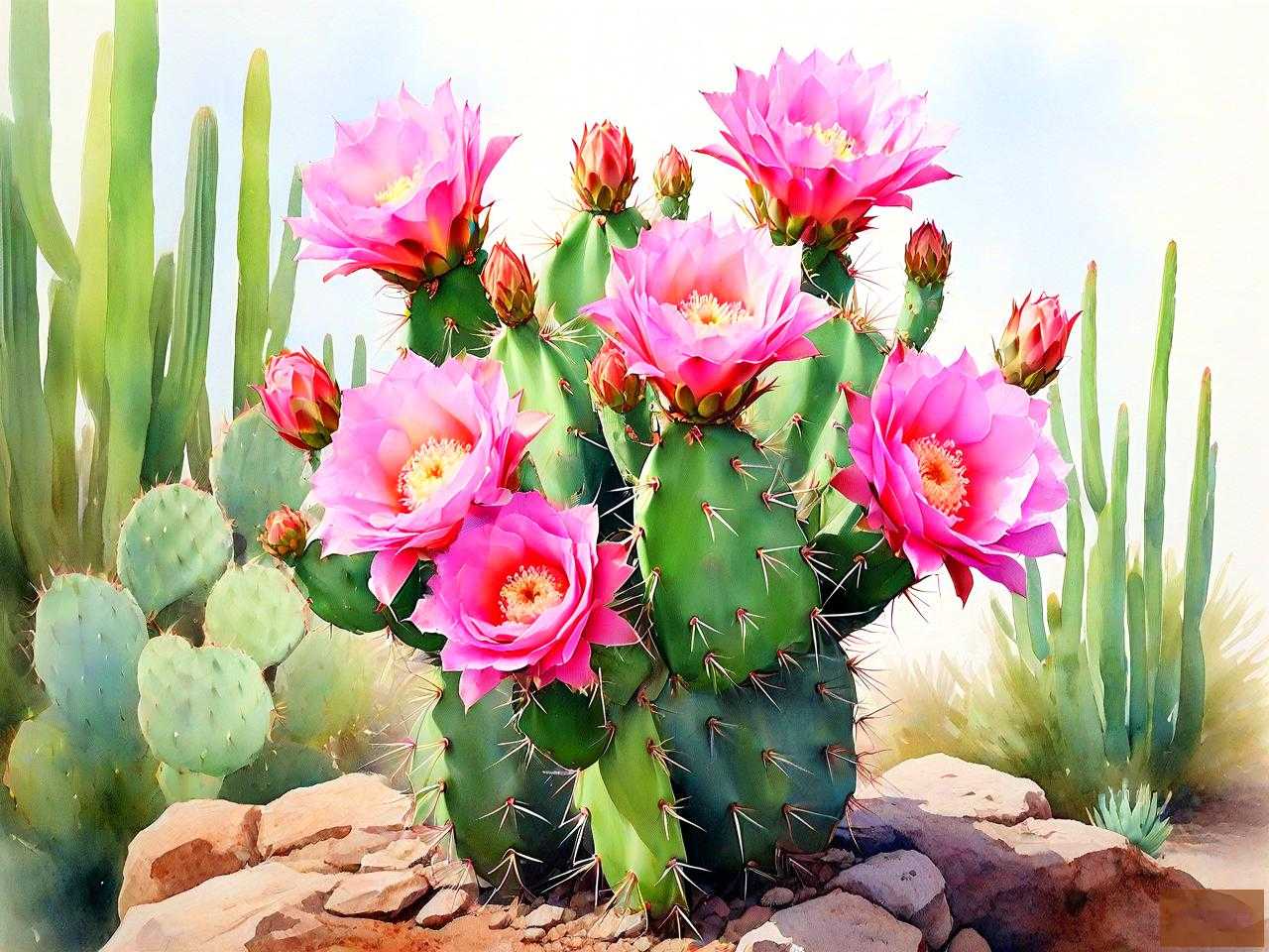仙人球花怎么养能开花