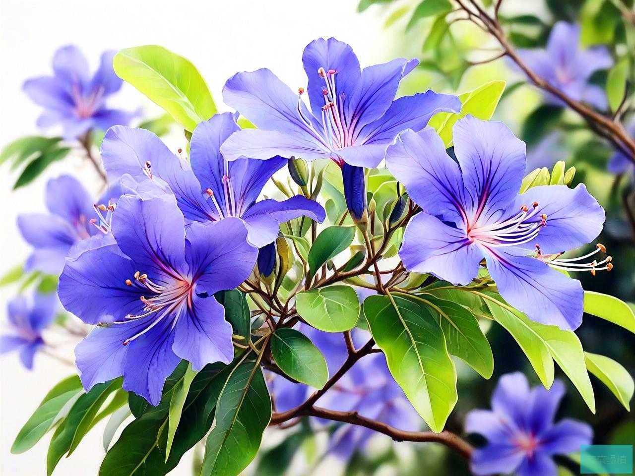 蓝楹花和蓝花楹一样吗