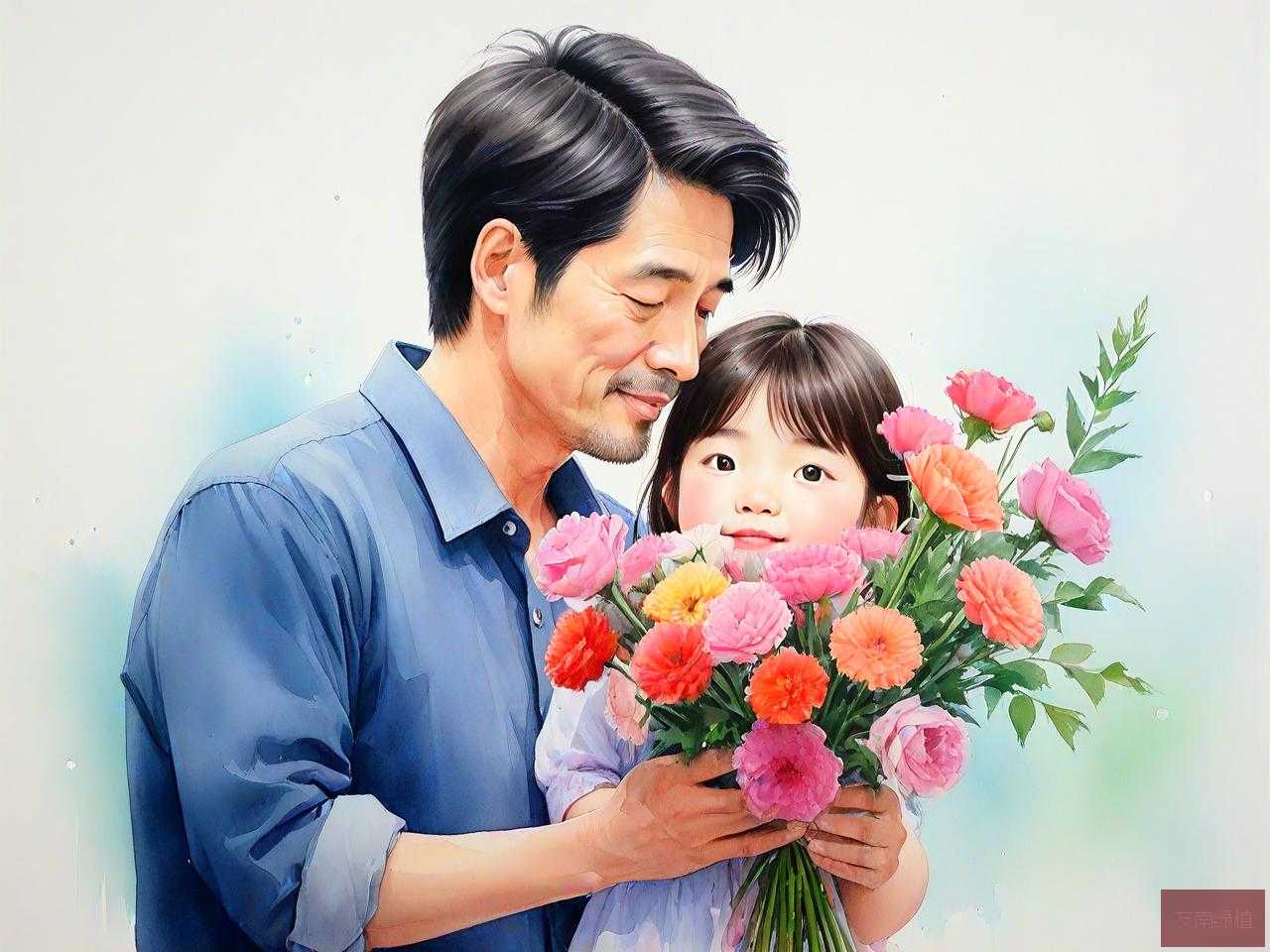 父亲五七女儿送什么花