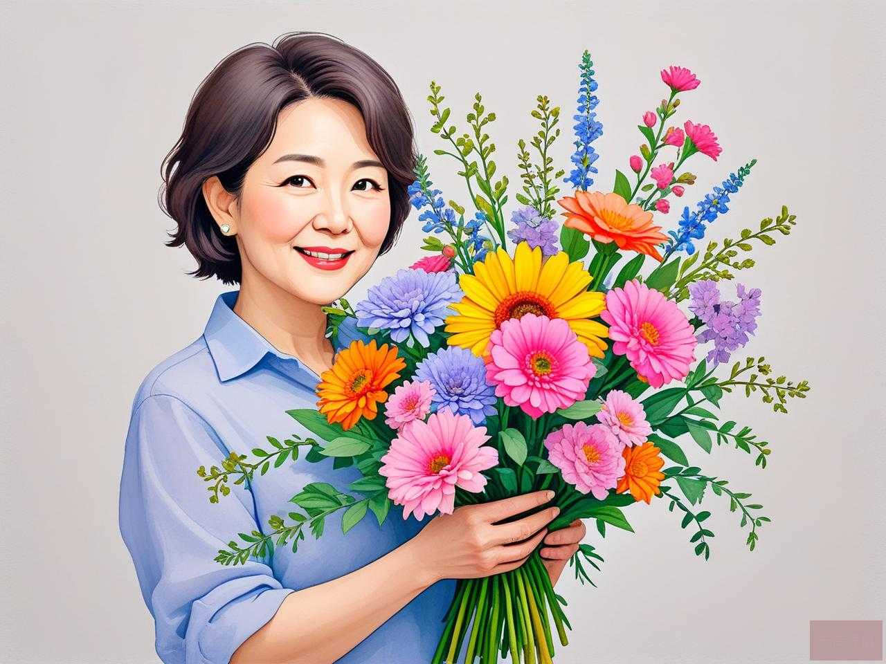 2025年应该送什么花妈妈