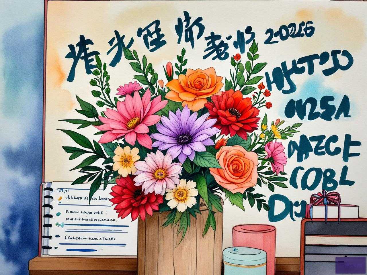 2025年送给老师的什么花