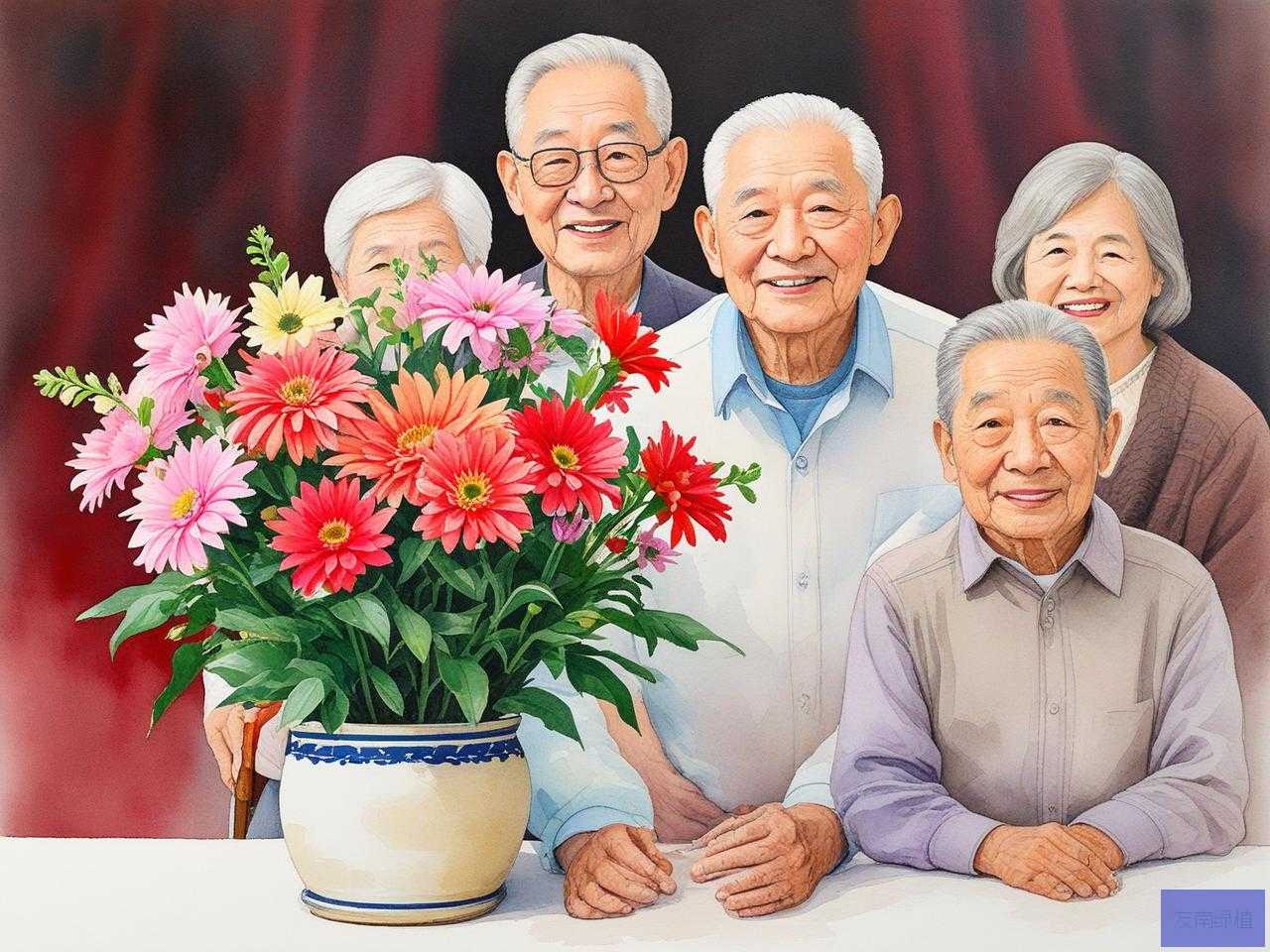 2025年看望长辈送什么花