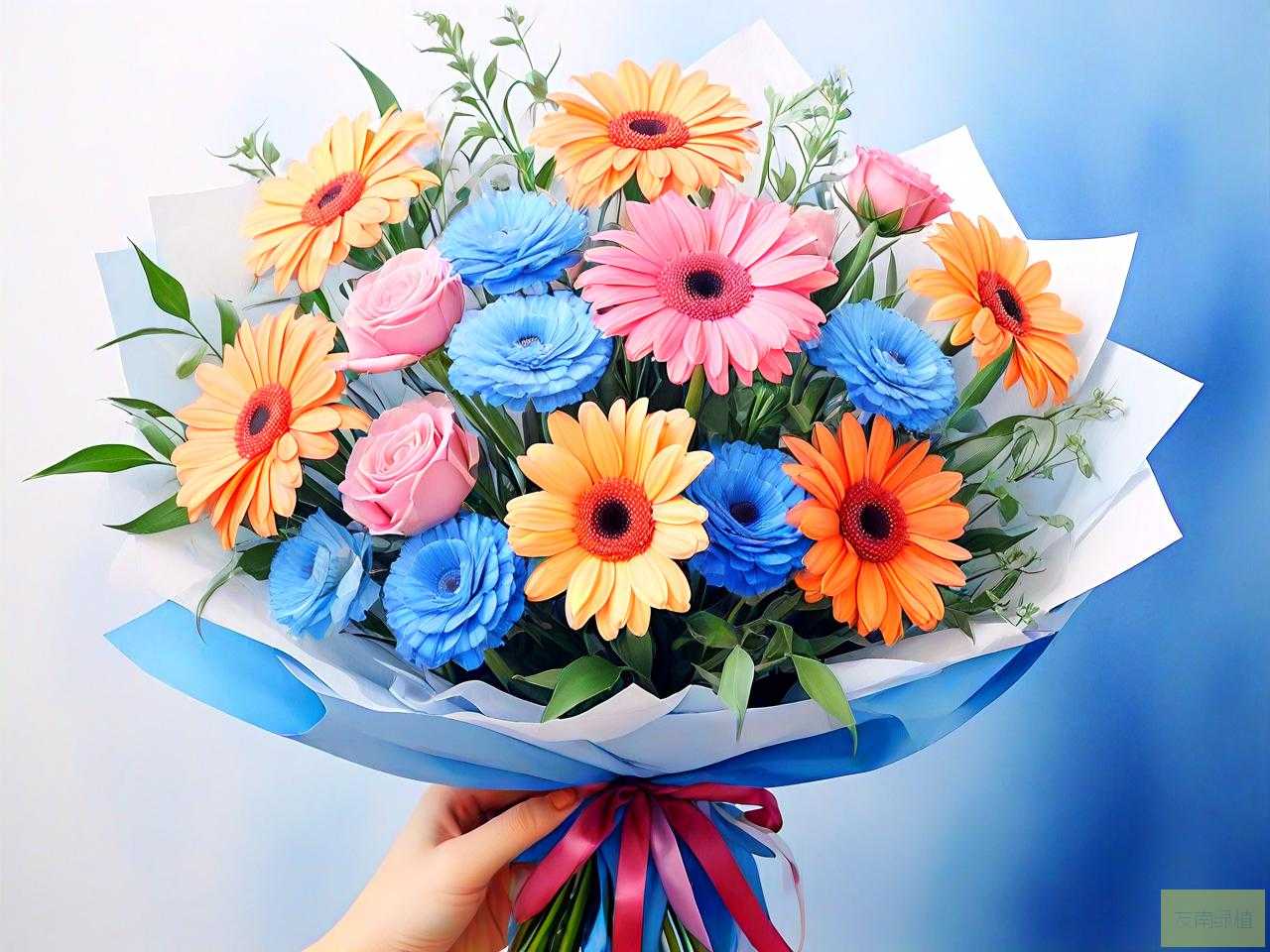 蓝颜知己生日送什么花