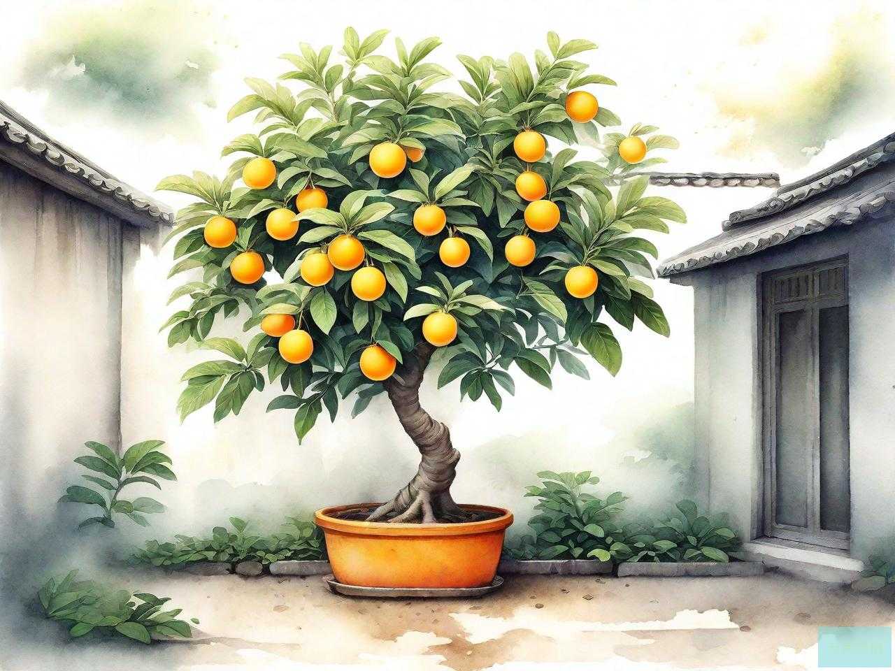 院子里种枇杷树
