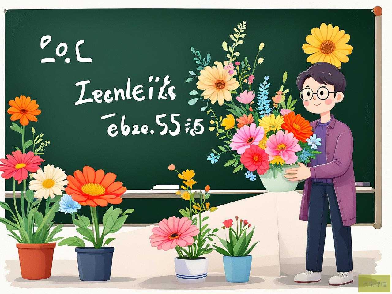 2025年语文老师送什么花