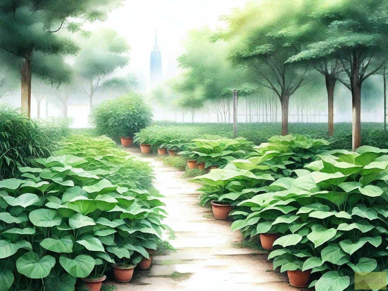广州市不同绿地适宜种植的植物推荐名录