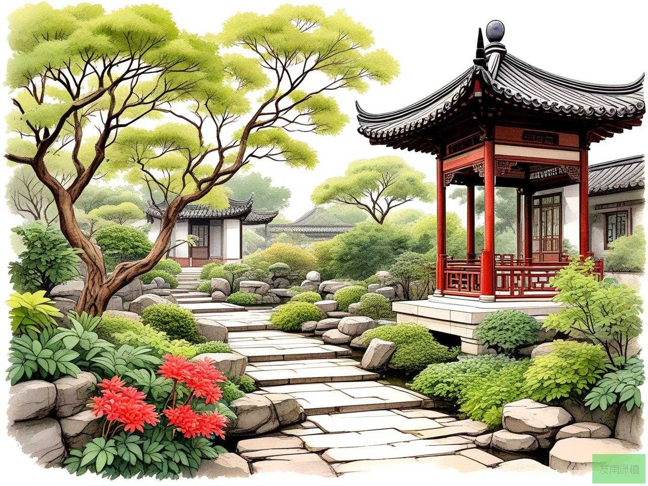 2025年苏州园林常用植物