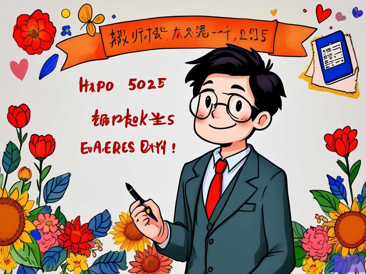 2025年搞笑的教师节祝福