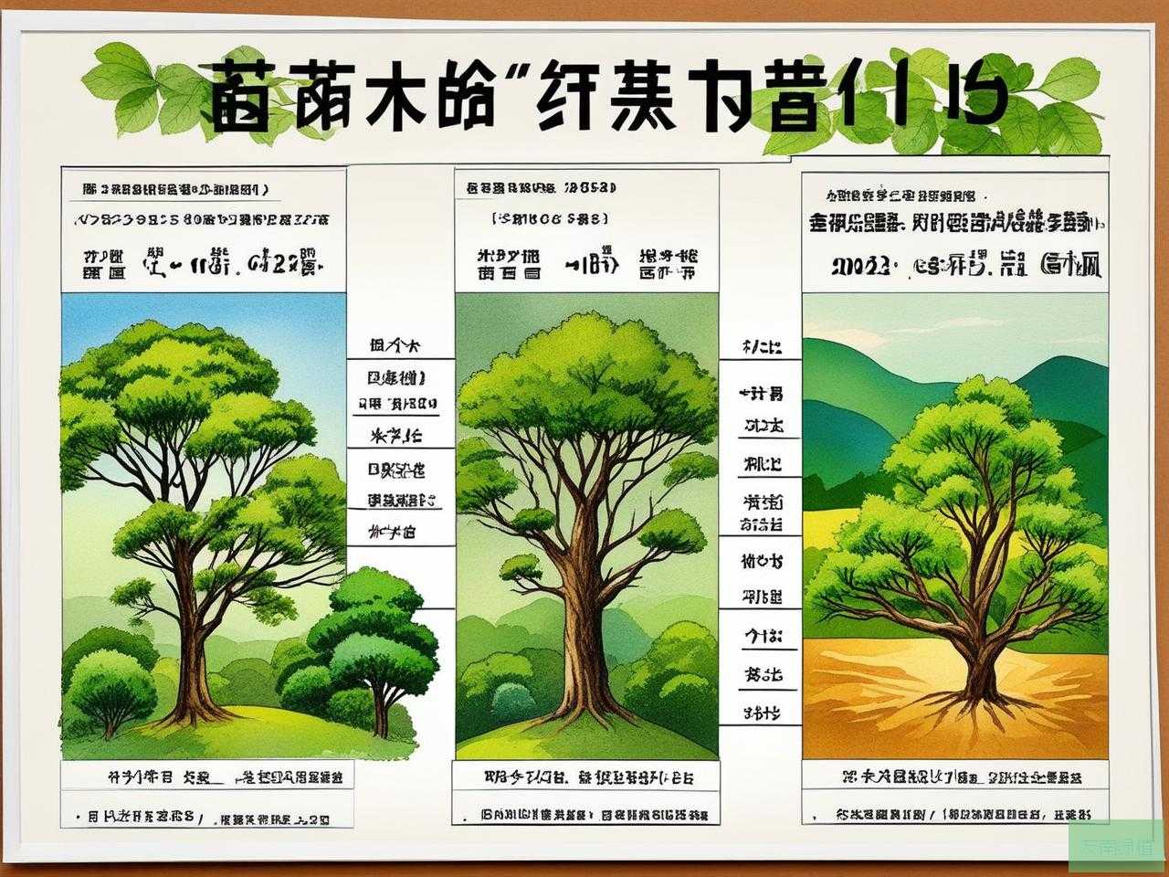 2025年贵阳市苗木价格表