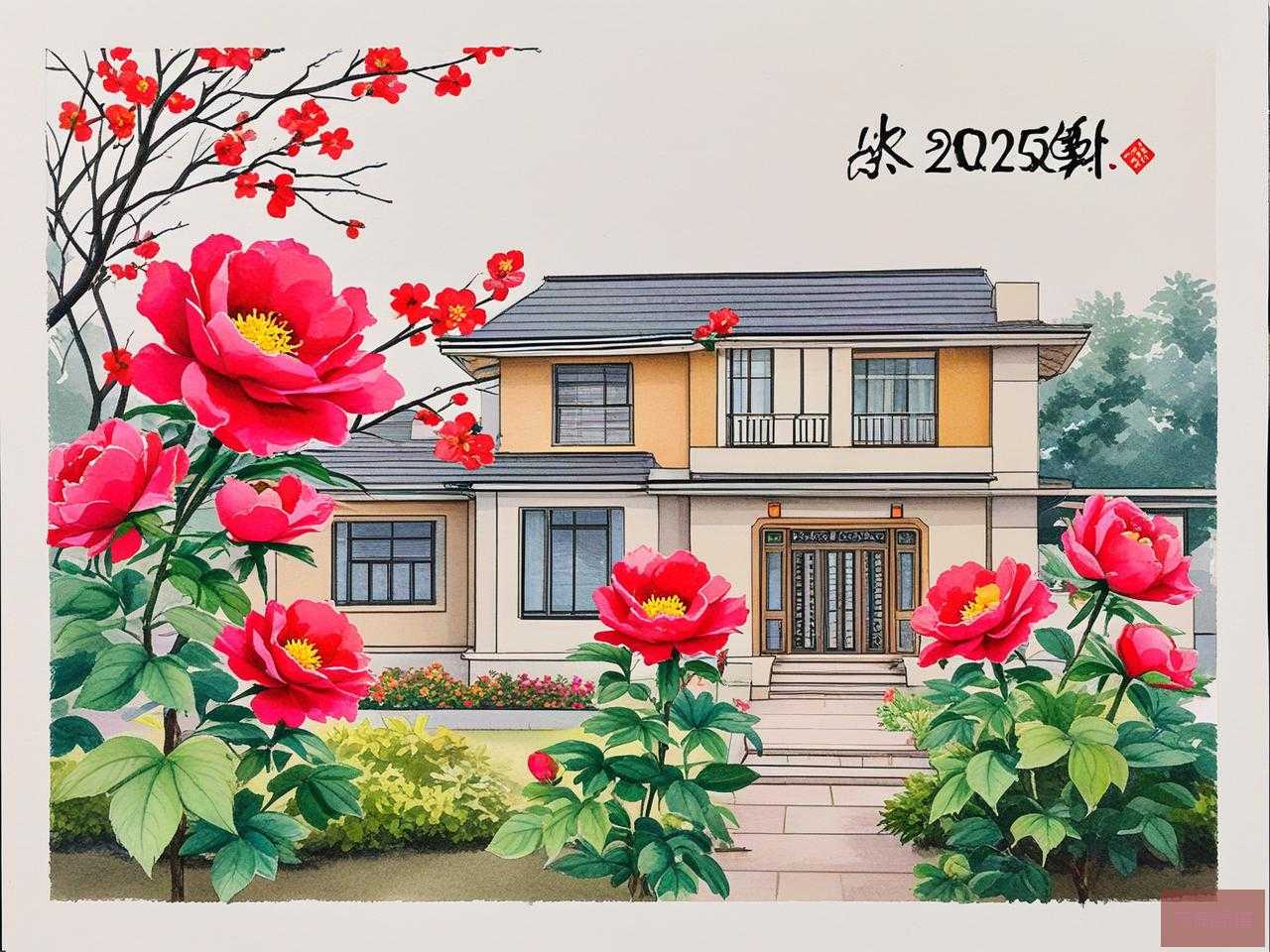 2025年贺新居送什么花好
