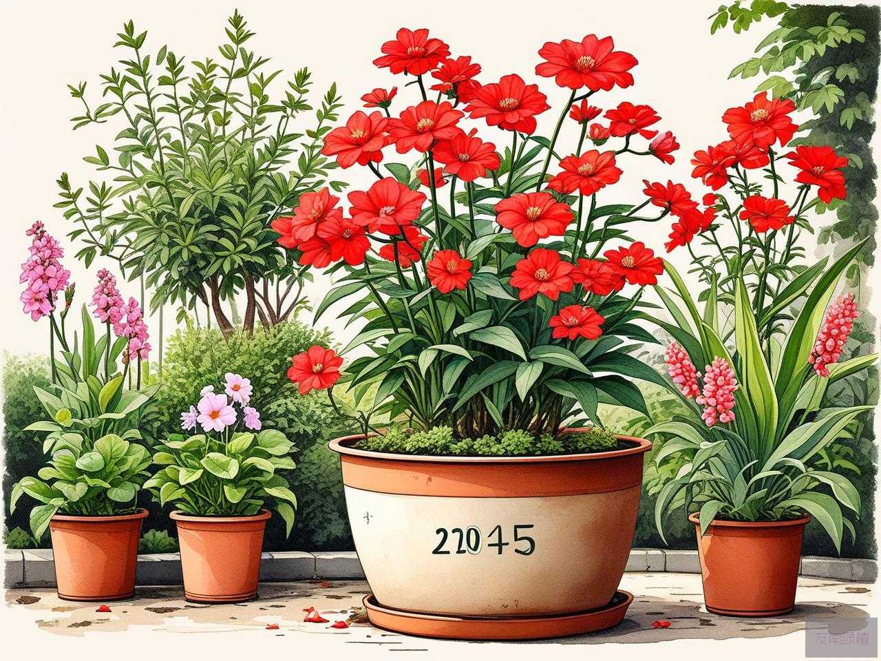 2025年大型盆栽花卉大全