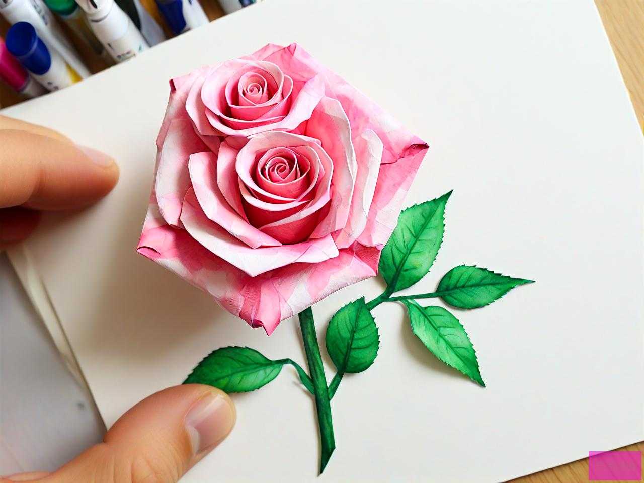 怎样用卫生纸折玫瑰花