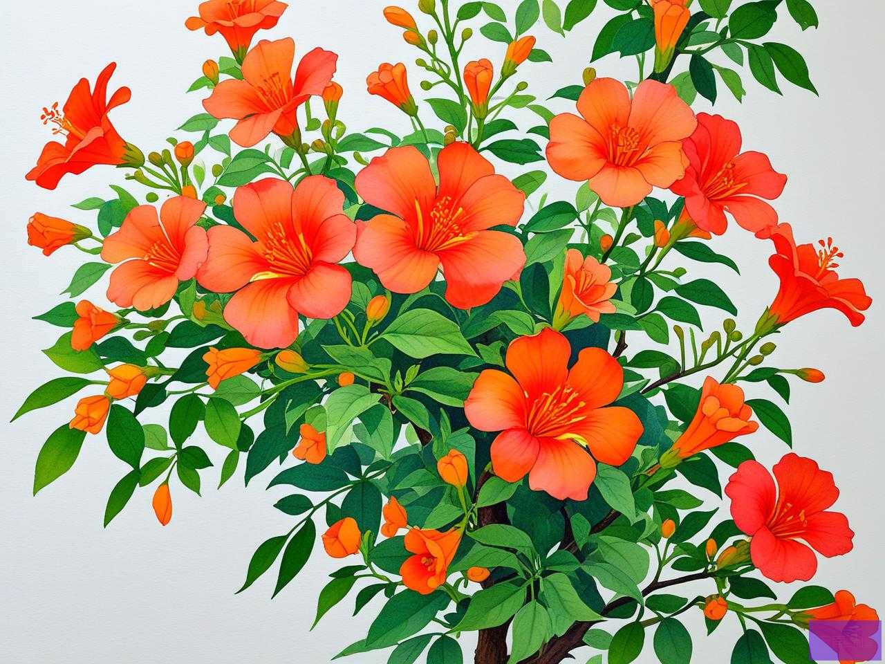2025年凌霄花是凤凰花吗